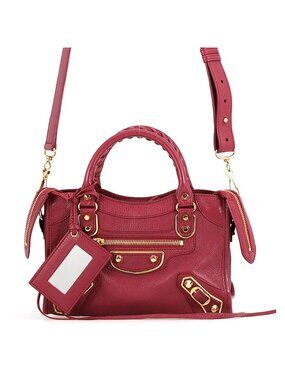 Balenciaga Handbag Classic Metallic Edge Mini City 2-Way